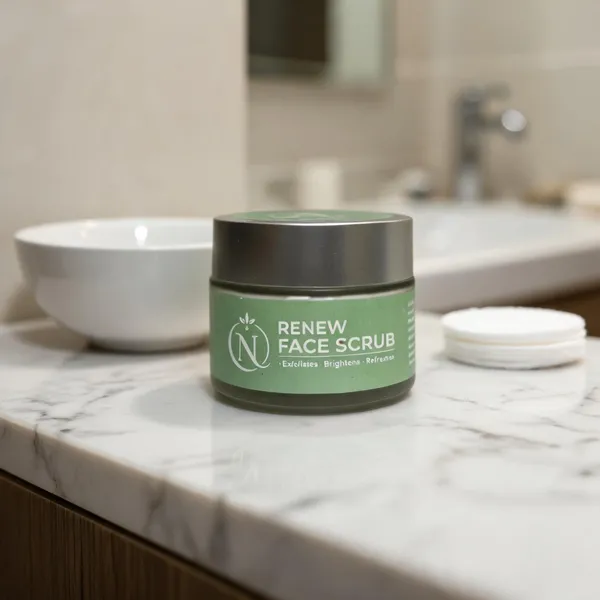 Nirvra_Renew_Kojic_Acid_Lactic_Acid_Exfoliating_Brightening_Face_Scrub