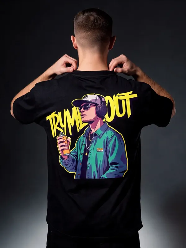 Men's_&_Women's_|_NO_LIMIT_ANIME_|_BLACK_Oversized_Graphic_Printed_T-Shirt_|_100%_Premium_Terry_Cotton