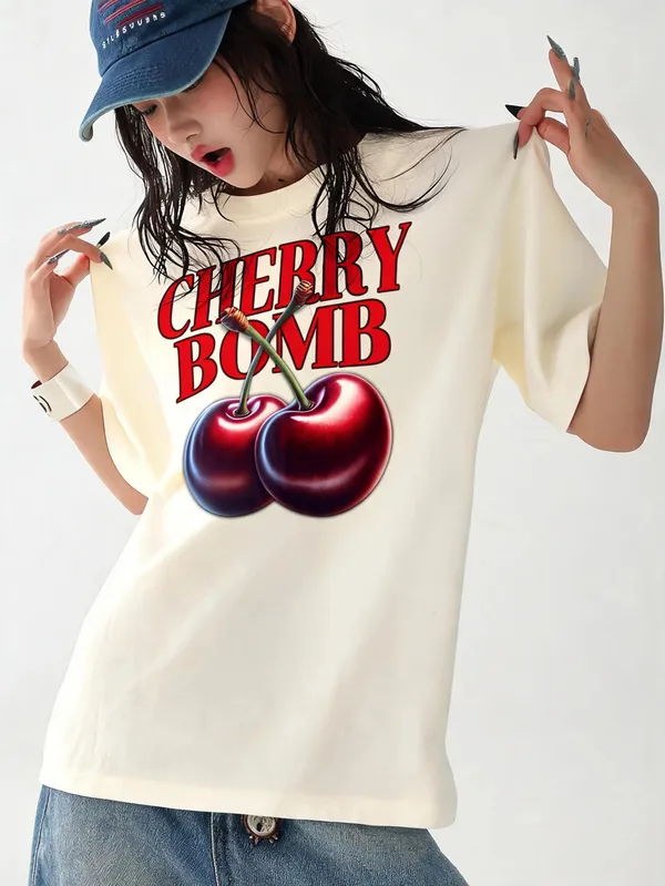 Women's_|_CHERRY_BOMB_|_OFF_WHITE_Oversized_Graphic_Printed_T-Shirt_|_100%_Cotton