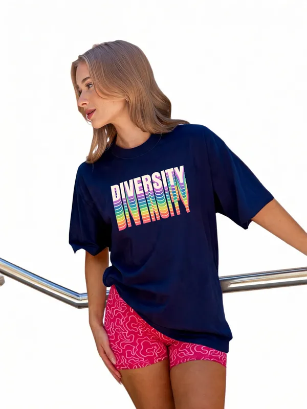 Men's_&_Women's_|_DIVERSITY_|_NAVY_BLUE_Oversized_Graphic_Printed_T-Shirt_|_100%_Cotton
