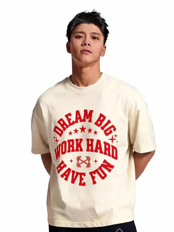 Men's_&_Women's_|_DREAM_BIG_WORK_HARD_|_OFF_WHITE_Oversized_Graphic_Printed_T-Shirt_|_100%_Cotton