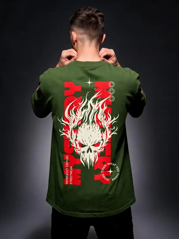 Men's_&_Women's_|_MYSTERY_SCALATON_|_OLIVE_GREEN_Oversized_Graphic_Printed_T-Shirt_|_100%_Premium_Terry_Cotton