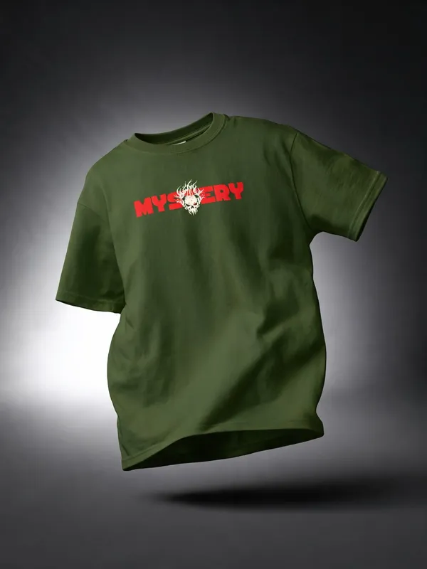 Men's_&_Women's_|_MYSTERY_SCALATON_|_OLIVE_GREEN_Oversized_Graphic_Printed_T-Shirt_|_100%_Premium_Terry_Cotton