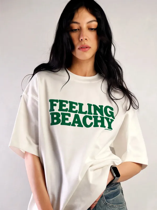Men's_&_Women's_|_FEELING_BEACHY_|_OFF_WHITE_Oversized_Graphic_Printed_T-Shirt_|_100%_Cotton