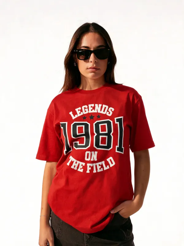 Men's_&_Women's_|_LEGENDS_1981_|_RED_Oversized_Graphic_Printed_T-Shirt_|_100%_Cotton