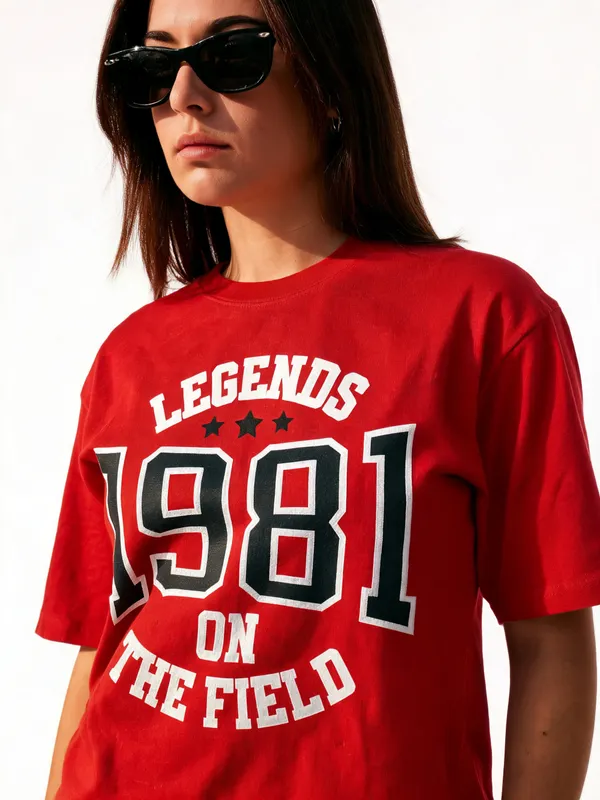 Men's_&_Women's_|_LEGENDS_1981_|_RED_Oversized_Graphic_Printed_T-Shirt_|_100%_Cotton