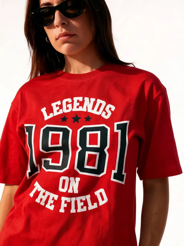 Men's_&_Women's_|_LEGENDS_1981_|_RED_Oversized_Graphic_Printed_T-Shirt_|_100%_Cotton
