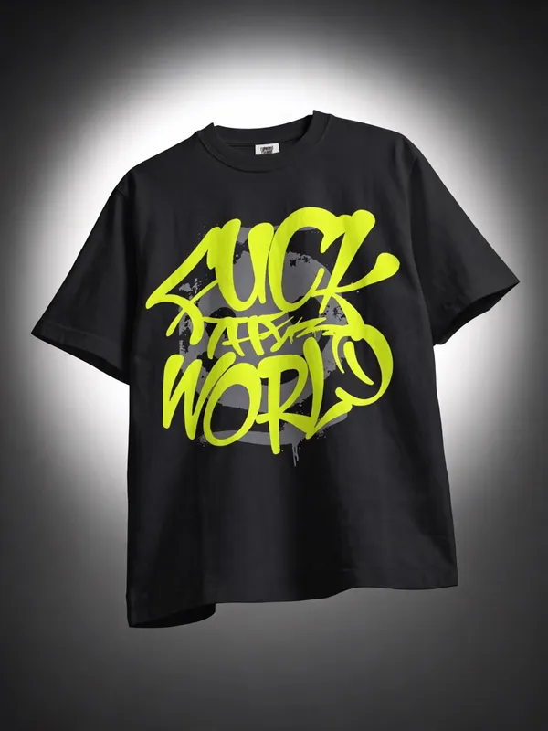 Men's_&_Women's_|_F*CK__THE_WORLD_|_BLACK_Oversized_Graphic_Printed_T-Shirt_|_100%_Premium_Terry_Cotton