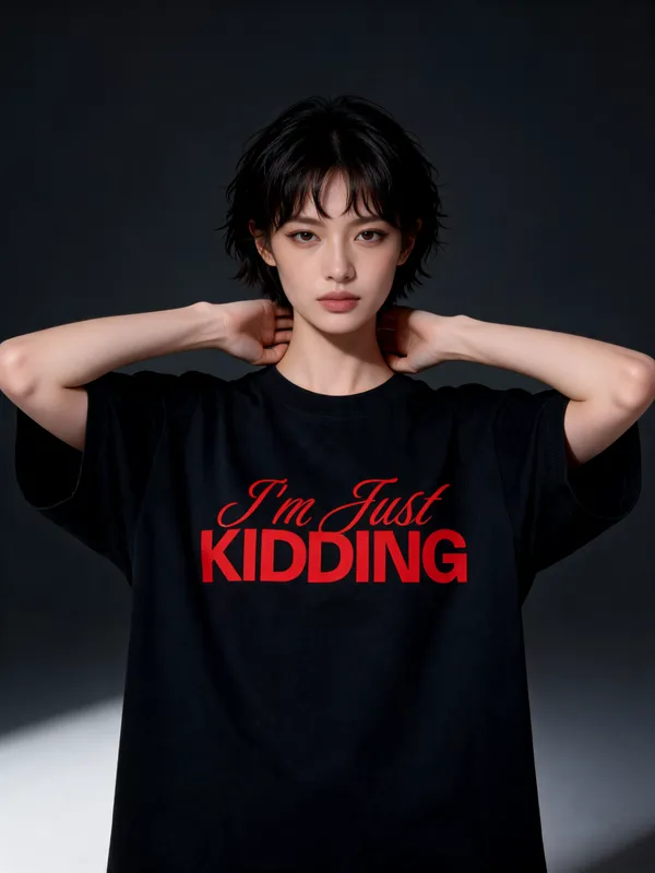 Men's_&_Women's_|_I'M_JUST_KIDDING_|_BLACK_Oversized_Graphic_Printed_T-Shirt_|_100%_Premium_Terry_Cotton