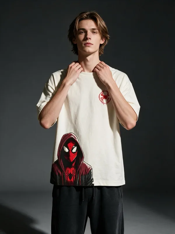 Men's_&_Women's_|_SPIDER_|_OFF_WHITE_Oversized_Graphic_Printed_T-Shirt_|_100%_Premium_Terry_Cotton