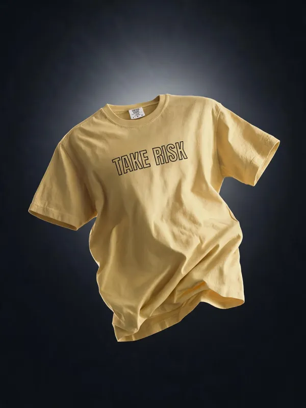 Men's_&_Women's_|_TAKE_RISK_AND_CHASE_|_BIEGE_CREAM_Oversized_Graphic_Printed_T-Shirt_|_100%_Premium_Terry_Cotton