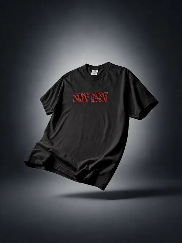Men's_&_Women's_|_TAKE_RISK_AND_CHASE_|_BLACK_Oversized_Graphic_Printed_T-Shirt_|_100%_Premium_Terry_Cotton
