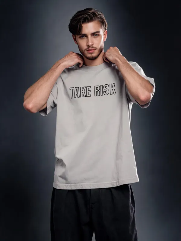 Men's_&_Women's_|_TAKE_RISK_AND_CHASE_|_GREY_Oversized_Graphic_Printed_T-Shirt_|_100%_Premium_Terry_Cotton