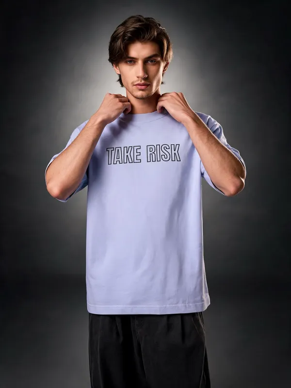 Men's_&_Women's_|_TAKE_RISK_AND_CHASE_|_LIGHT_BLUE_Oversized_Graphic_Printed_T-Shirt_|_100%_Premium_Terry_Cotton