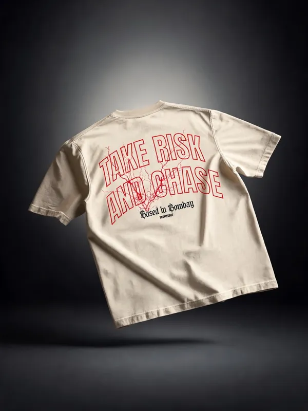 Men's_&_Women's_|_TAKE_RISK_AND_CHASE_|_OFF_WHITE_Oversized_Graphic_Printed_T-Shirt_|_100%_Premium_Terry_Cotton