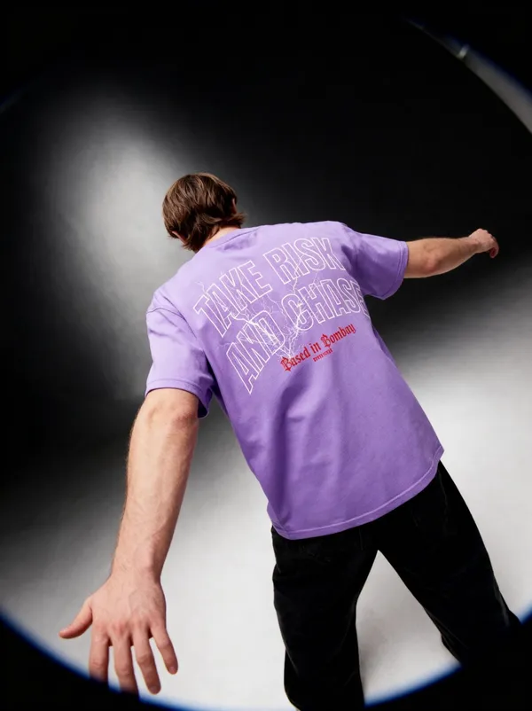 Men's_&_Women's_|_TAKE_RISK_AND_CHASE_|_PURPLE_Oversized_Graphic_Printed_T-Shirt_|_100%_Premium_Terry_Cotton