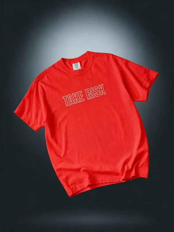 Men's_&_Women's_|_TAKE_RISK_AND_CHASE_|_RED_Oversized_Graphic_Printed_T-Shirt_|_100%_Premium_Terry_Cotton