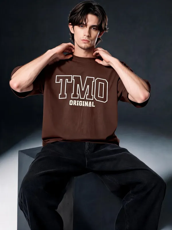 Men's_&_Women's_|_TMO_ORIGINAL_|_BROWN_Oversized_Graphic_Printed_T-Shirt_|_100%_Cotton