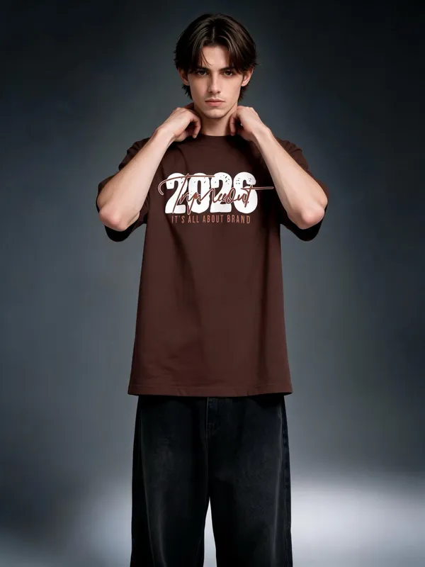Men's_&_Women's_|_TRYMEEOUT_2026_|_BROWN_Oversized_Graphic_Printed_T-Shirt_|_100%_Cotton