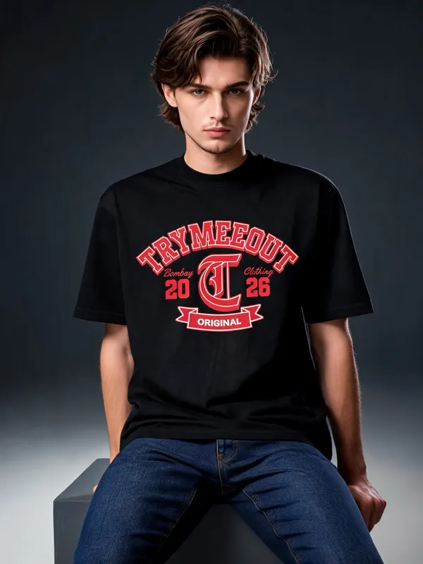 Men's_&_Women's_|_TRYMEEOUT_BOMBAY_2026__|_BLACK_Oversized_Graphic_Printed_T-Shirt_|_100%_Cotton