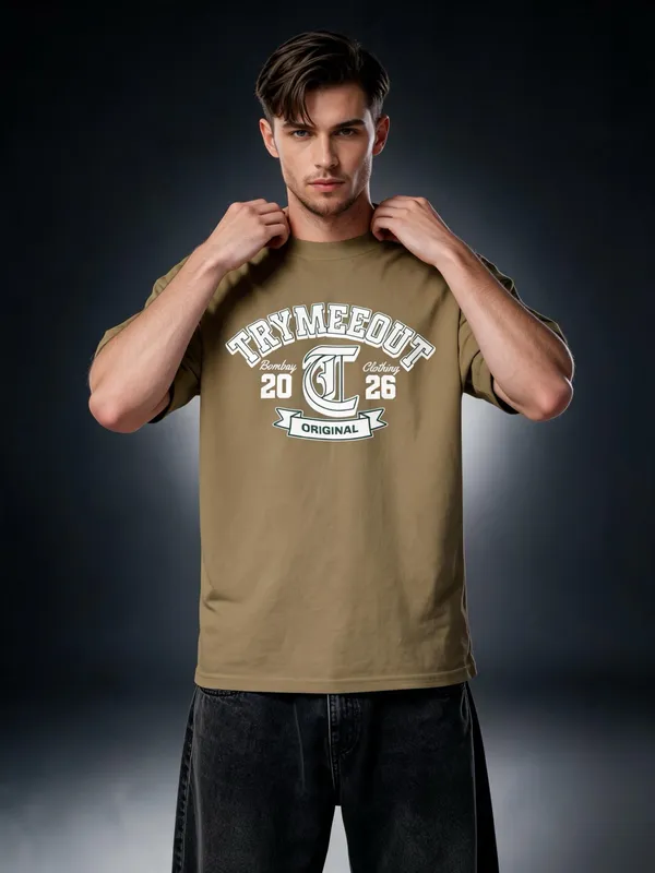 Men's_&_Women's_|_TRYMEEOUT_BOMBAY_2026__|_OLIVE_GREEN_Oversized_Graphic_Printed_T-Shirt_|_100%_Cotton