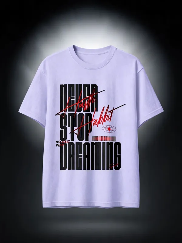 Men's_&_Women's_|_NEVER_STOP_DREAMING_|_LAVENDER_Oversized_Graphic_Printed_T-Shirt_|_100%_Cotton