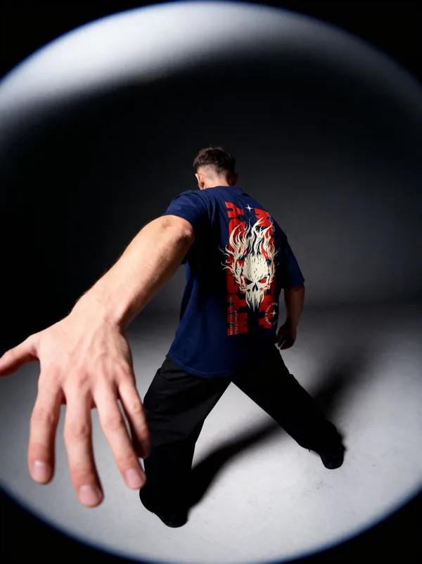 Men's_&_Women's_|_MYSTERY_SCALATON_|_NAVY_BLUE_Oversized_Graphic_Printed_T-Shirt_|_100%_Premium_Terry_Cotton