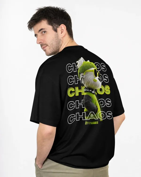 Men's_&_Women's_|_CHAOS_|_BLACK_Oversized_Graphic_Printed_T-Shirt_|_100%_Cotton