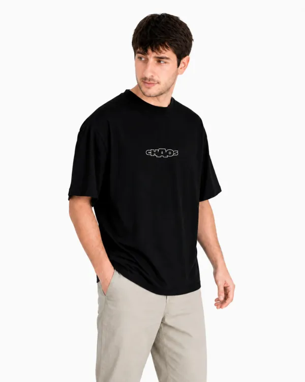 Men's_&_Women's_|_CHAOS_|_BLACK_Oversized_Graphic_Printed_T-Shirt_|_100%_Cotton