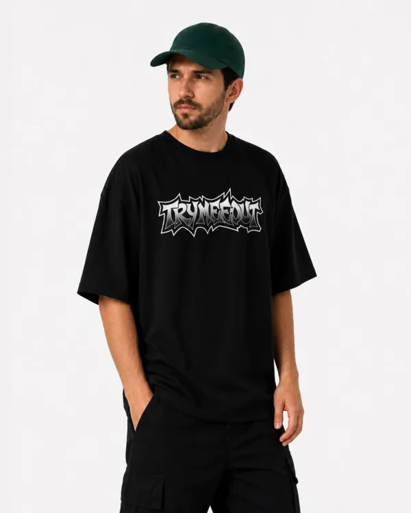 Men's_&_Women's_|_TRYMEEOUT_GREY_DISTORTED_GRAFFITI_|_BLACK_Oversized_Graphic_Printed_T-Shirt_|_100%_Cotton