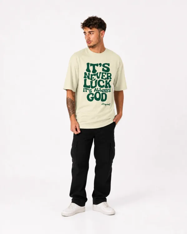 Men's_&_Women's_|_IT'S_NEVER_LUCK_|_OFF_WHITE_Oversized_Graphic_Printed_T-Shirt_|_100%_Cotton