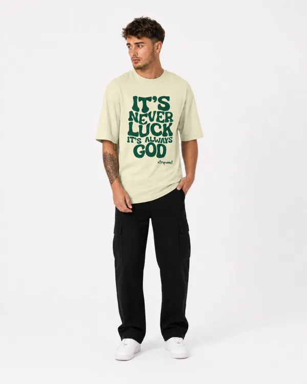 Men's_&_Women's_|_IT'S_NEVER_LUCK_|_OFF_WHITE_Oversized_Graphic_Printed_T-Shirt_|_100%_Cotton
