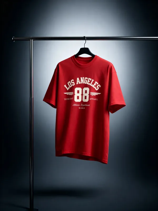 Men's_&_Women's_|_LOS_ANGELES_|_RED_Oversized_Graphic_Printed_T-Shirt_|_100%_Premium_Terry_Cotton