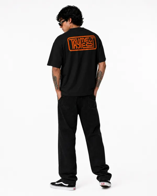 Men's_&_Women's_|_TRYMEEOUT_HORIZONTAL_GRAFFITI_|_BLACK_Oversized_Graphic_Printed_T-Shirt_|_100%_Premium_Terry_Cotton