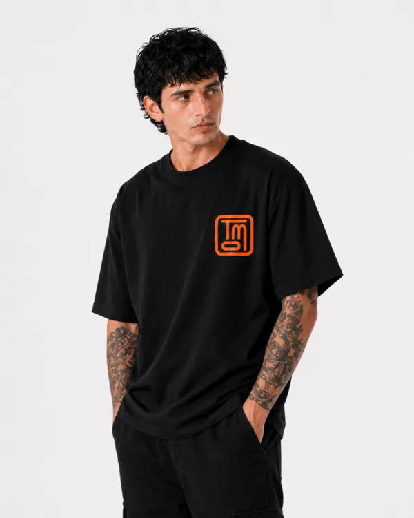 Men's_&_Women's_|_TRYMEEOUT_HORIZONTAL_GRAFFITI_|_BLACK_Oversized_Graphic_Printed_T-Shirt_|_100%_Premium_Terry_Cotton