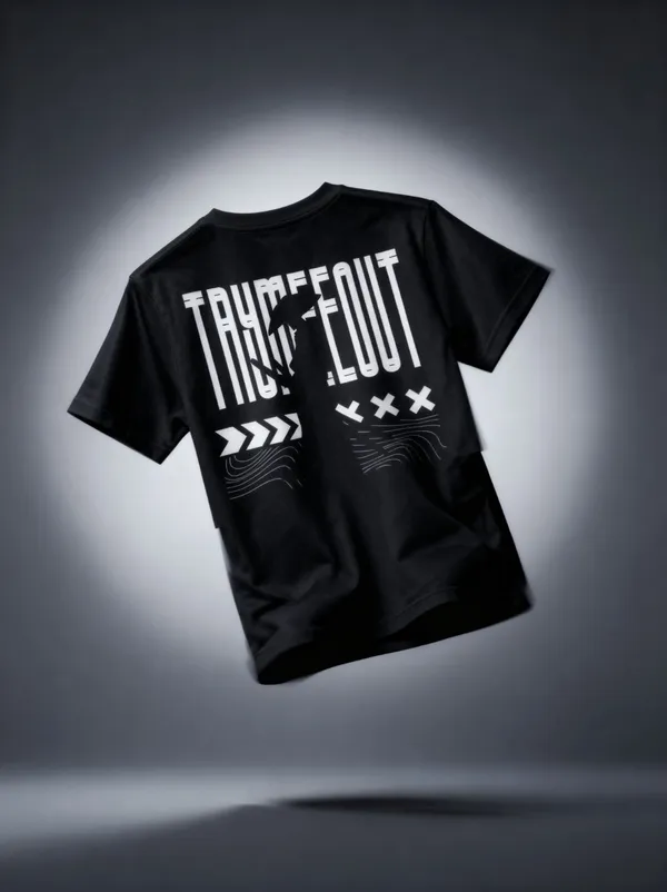 Men's_&_Women's_|_TRYMEEOUT_KUNGFU_SHADOW_|_BLACK_Oversized_Graphic_Printed_T-Shirt_|_100%_Premium_Terry_Cotton