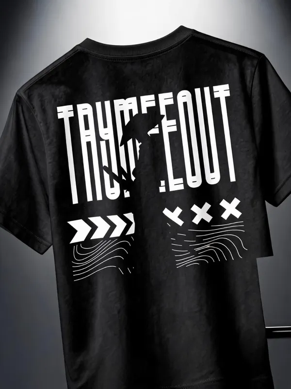 Men's_&_Women's_|_TRYMEEOUT_KUNGFU_SHADOW_|_BLACK_Oversized_Graphic_Printed_T-Shirt_|_100%_Premium_Terry_Cotton