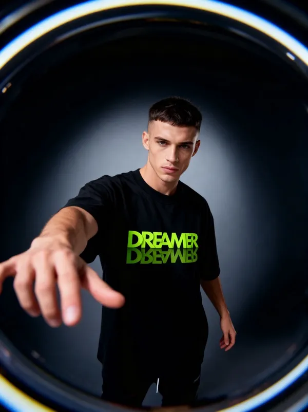 Men's_&_Women's_|_DREAMER_MIRROR_|_BLACK_Oversized_Graphic_Printed_T-Shirt_|_100%_Cotton