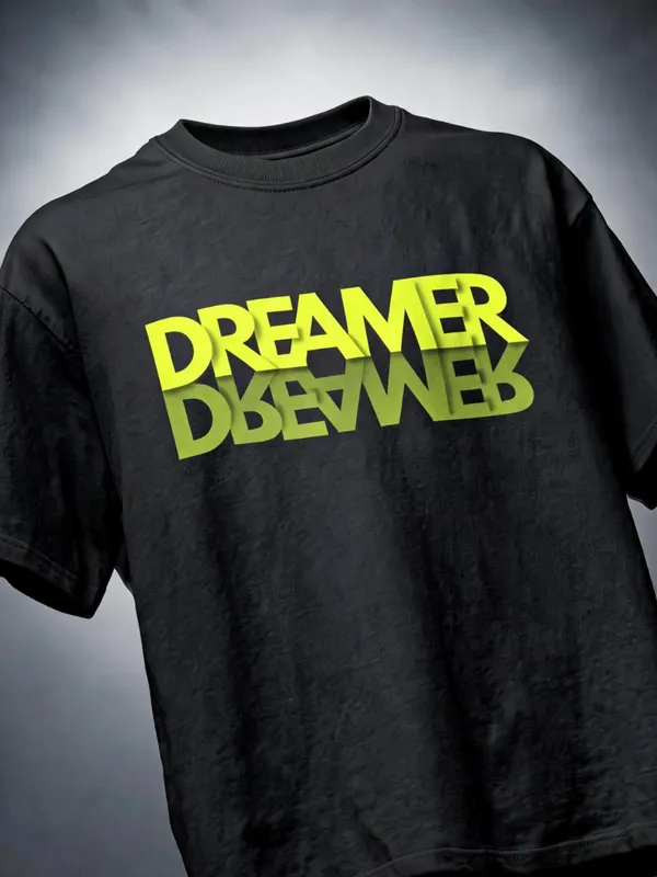 Men's_&_Women's_|_DREAMER_MIRROR_|_BLACK_Oversized_Graphic_Printed_T-Shirt_|_100%_Cotton