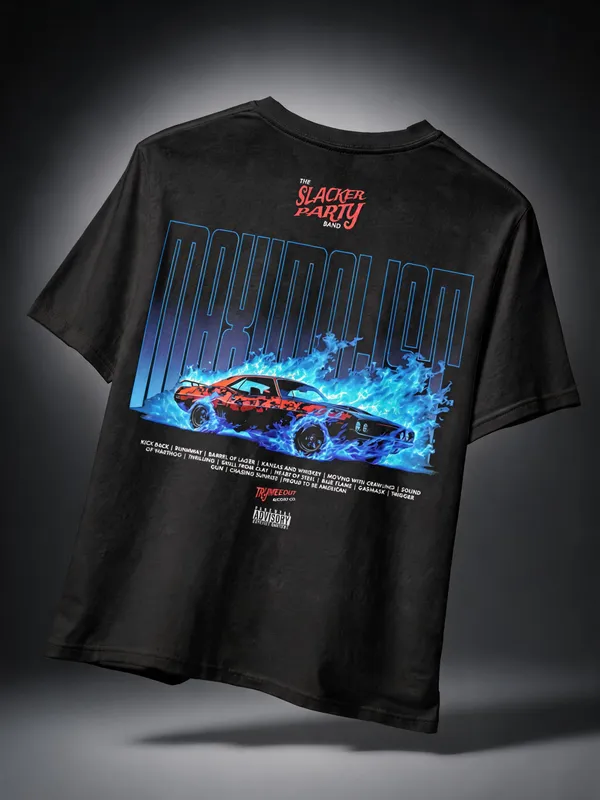 Men's_&_Women's_|_THE_SLACKER_PARTY_|_BLACK_Oversized_Graphic_Printed_T-Shirt_|_100%_Premium_Terry_Cotton