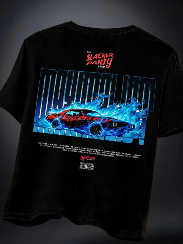 Men's_&_Women's_|_THE_SLACKER_PARTY_|_BLACK_Oversized_Graphic_Printed_T-Shirt_|_100%_Premium_Terry_Cotton