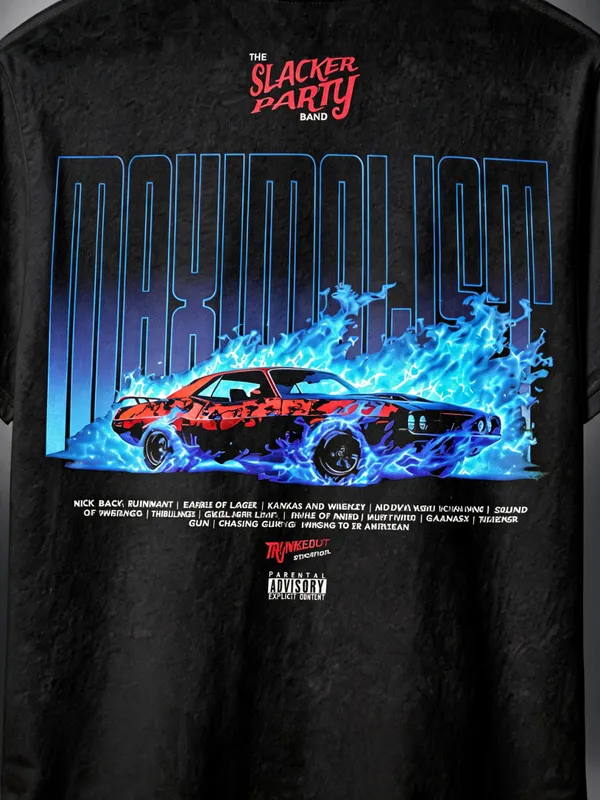 Men's_&_Women's_|_THE_SLACKER_PARTY_|_BLACK_Oversized_Graphic_Printed_T-Shirt_|_100%_Premium_Terry_Cotton