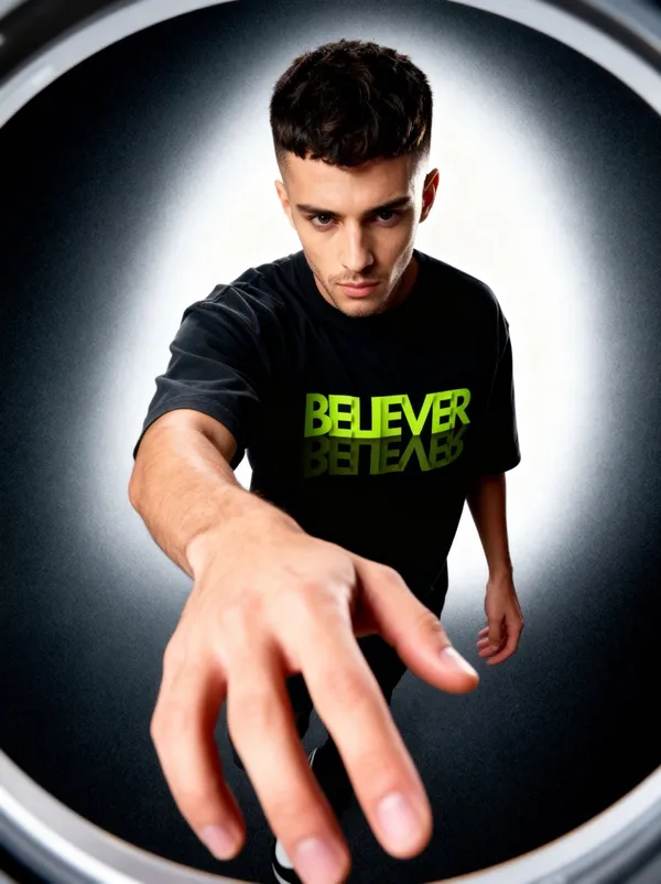 Men's_&_Women's_|_BELIEVER_MIRROR_|_BLACK_Oversized_Graphic_Printed_T-Shirt_|_100%_Premium_Terry_Cotton