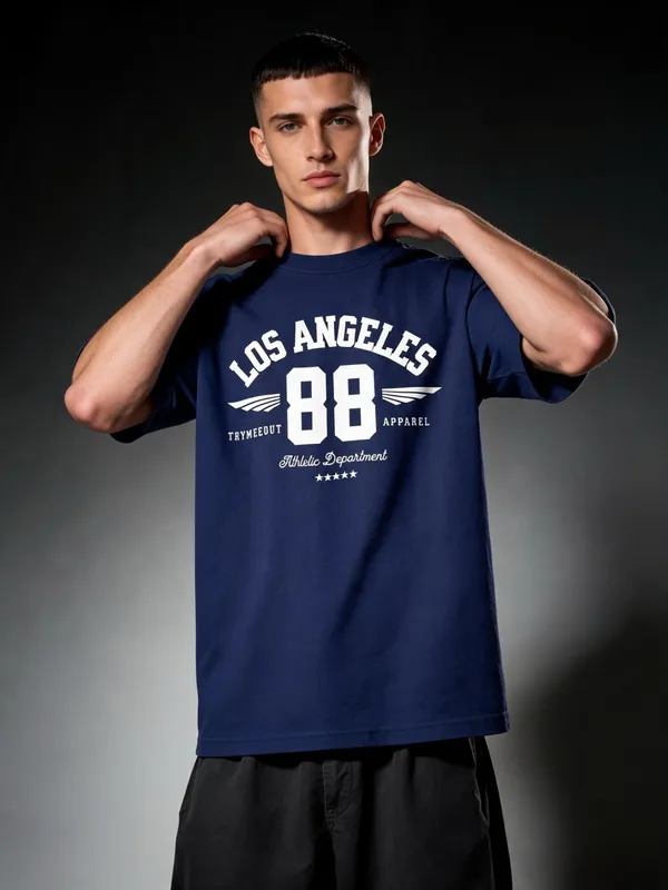 Men's_&_Women's_|_LOS_ANGELES_|_NAVY_BLUE_Oversized_Graphic_Printed_T-Shirt_|_100%_Premium_Terry_Cotton