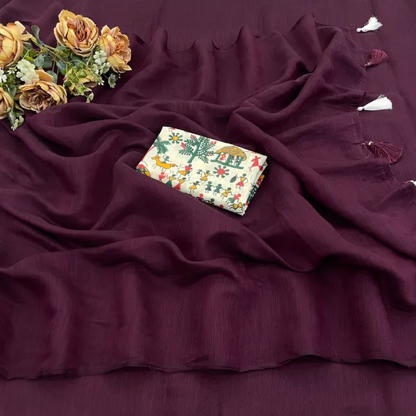 Wine_Khadi_Cotton_Saree_For_Women