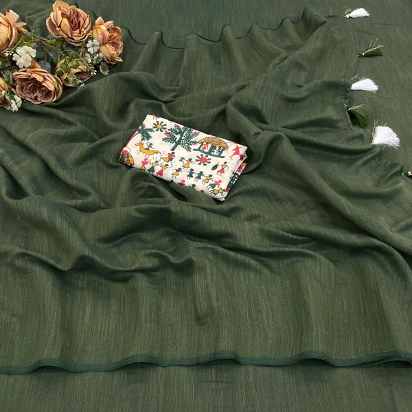 Green_Khadi_Cotton_Saree_For_Women