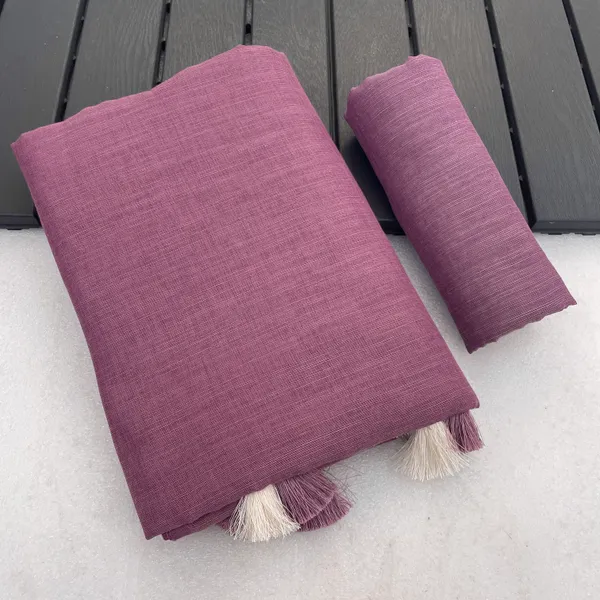 Mauve_Khadi_Cotton_Saree_For_Women