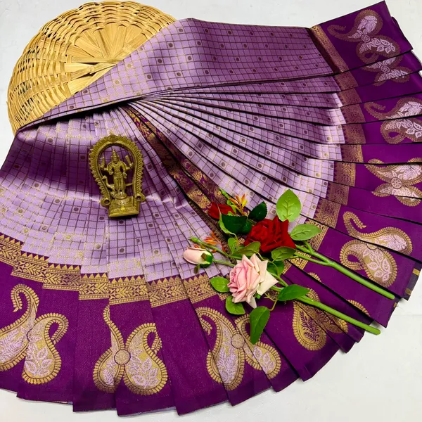 Purple_Kanjeevaram_Banarasi_Silk_Saree_For_Women
