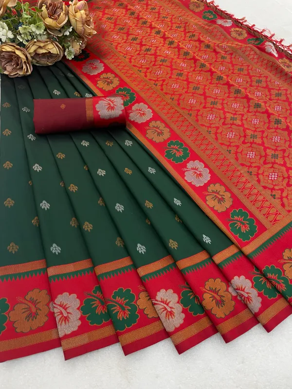 Banarasi_Art_Silk_Saree_For_Women_With_blouse_
