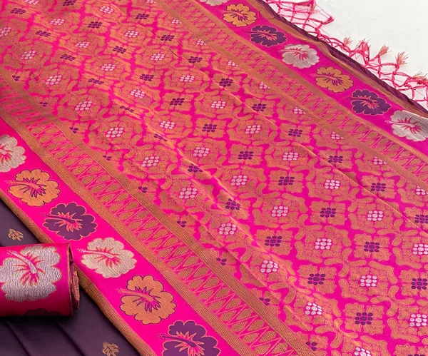 Banarasi_Art_Silk_Saree_For_Women_With_blouse_